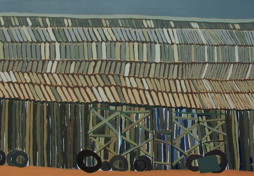 Stodoła,120x80cm,olej na płótnie,2015 (Barn,120x80cm,oil on linen,2015) (1024x688)