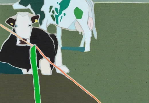 Krowy,120x80cm,olej na płótnie,2016 (Cows,120x80cm,oil on linen,2016) (692x1024)