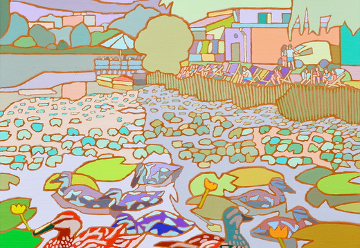 park skaryszewski 100x100 cm 2023zmn